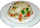 Рис  жареный с овощным ассорти