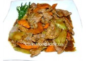 Veal in oyster sauce (small)